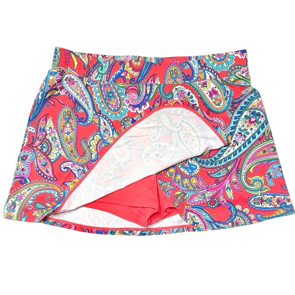 Tommy Bahama Paisley Keys Skort - Picture 9 of 14